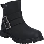 Hunter Ness Leather WoMens Black Boots material_leather1 - Size UK 6