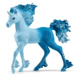 SCHLEICH - Figurine de l'univers Bayala - Poulain Licorne de Feu et d’Eau Ele...