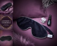 Serenity Silent Night Sweet Sleeping Eye Mask Pillow Mist & Ear Plugs Travel Set