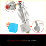 Volcano Bowden KitA Only Hotend Kit Hotend pour imprimante 3D DSWAY e3d V6, entièrement en métal, Bowden Direct, filament, extrudeuse BMG, accessoires ender 3