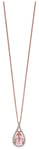 Elements Gold GP2164P 9k Rose Gold Morganite Teardrop Jewellery