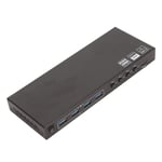 USB KVM -kytkin 8 porttia 4 USB3.0 18Gbps 4K 60Hz 2K 120Hz HDCP 2.2 HD KVM -kytkin näppäimistöhiiritietokoneelle 100-240V EU-liitin