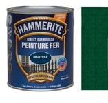 PEINTURE FER HAMMERITE ANTIROUILLE MARTELE VERT EPICEA direct sur rouille 2.5L