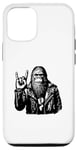 Coque pour iPhone 14 Pro Rebel Bigfoot Rocker – Sasquatch, Punk Rock Yeti