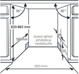 Ströme DW62B02D/01WH -astianpesukone, valkoinen