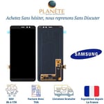 Original Ecran LCD Complet Noir Sans Châssis Pour Samsung Galaxy A8+ 2018 (A730F