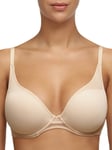 Passionata Womens Naïs Plunge T-Shirt Bra - Beige Polyamide - Size 32B