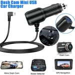 Power Cord Car Charger Dual USB Dash Cam Charger Car Cigarette Lighter  GPS