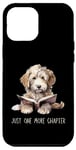 Coque pour iPhone 14 Plus Just One More Chapitre Livres de lecture Chiots