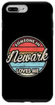 Coque pour iPhone 7 Plus/8 Plus Quelqu'un à Newark m'aime City, États-Unis, États-Unis