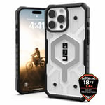 Urban Armor Gear (UAG) Pathfinder MagSafe Case iPhone 16 Pro Max - Clear/ Black