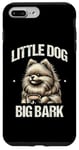 Coque pour iPhone 7 Plus/8 Plus Little Dog Big Bark Poméraniens Chien Poméranien