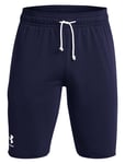 Ua Rival Terry Short Sport Shorts Sweat Shorts Blue Under Armour