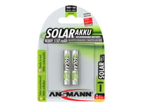 Ansmann Solar - Batteri 2 X Aaa - Nimh - (Uppladdningsbara) - 550 Mah