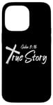 iPhone 14 Pro Max Inspiring Saying John 3:16 True Story Christian Verse Bible Case