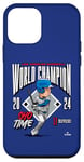 Coque pour iPhone 12 mini Champion du monde de Los Angeles 24 | Shohei Ohtani | MLBWS24SO