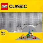 LEGO® 11024 Classic Den grå byggplattan 48x48, bas för byggnad, montering och display Flerfärgad