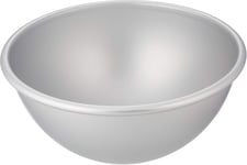 Moule Demi-Sphère En Aluminium Anodisé Ø 18 X H 9 Cm,Argent