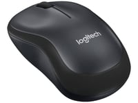 Logitech M220 SILENT Wireless Mouse, 2.4 GHz with USB Receiver, 1000 DPI Optical Tracking, 18-Month Battery, Ambidextrous, Compatible with PC, Mac, Laptop - Black