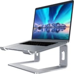 Laptop Stand Support Pour Ordinateur Portable Compatible Avec Mac Macbook Pro Air, Support Ergonomique Support De Montage Compact Pour 10-15,6 Pouces Ordinateur Portable, Ls1 Silver