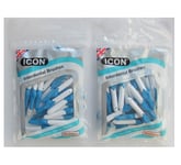 Tooth Picks Made In The UK Icon Interdentals Blue Size 3 - 0.6mm x 2 Packets