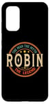 Coque pour Galaxy S20 Robin The Man The Myth The Legend Vintage Personnalisé