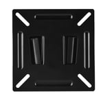Goshyda Wall-mounted Stand, Metal Black Wall-mounted Stand Bracket Holder for 12-24 Inch LCD LED Monitor TV PC Computer Screen