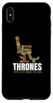 Coque pour iPhone XS Max Thrones Chaise de salon de coiffure