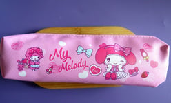 Sanrio Hello Kitty & Friends  Pink My Melody Design Simple PU Pencil Case