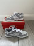 Nike Dunk Low (GS) Pure Platinum/White Wolf Grey Youths UK Size 5 BNIB