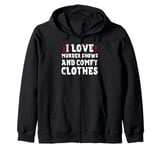 Best Murder Show Art For Men Women Morbid Spy Investigator Zip Hoodie