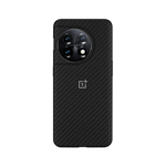 OnePlus – 11 Aramid Fiber Bumper Case, Black (5431100398)