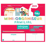 Mini-organiseur familial 2025 - 16 mois, de septembre 2024 à décembre 2025 (Broché)