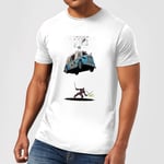 T-Shirt Homme Deadpool Glace Marvel - Blanc - S