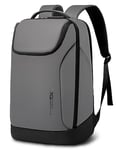 BANGE Business Smart Backpack 15.6 Inch Laptop Backpack Travel Backpack grey（no usb）