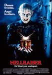 Hellraiser Movie Poster Framed or Unframed Glossy Poster (A1-594 × 841 mm Unframed)