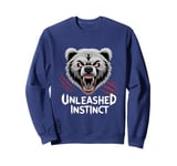 Brutal Unleashed Instinct Fierce Mindset Apparel Sweatshirt