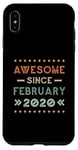 iPhone XS Max Awesome Since February 2020 Birthday Design Case