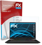 atFoliX 2x Screen Protection Film for MSI Stealth GS77 Screen Protector clear