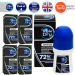 Triple Dry Shield Charcoal Advanced Protection Active Anti-Perspirant 50ml x 4