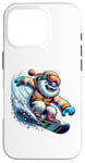 iPhone 16 Pro Cooler Yeti Snowboard Fun In Winter Case