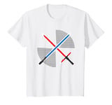 Youth Star Wars The Rise Of Skywalker Crossed Lightsabers T-Shirt