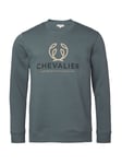 Chevalier Chevalier Logo Sweatshirt Men Stormy Blue XS