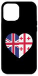 iPhone 12 Pro Max Georgian heritage UK Georgia British Flag Georgian Flag Case