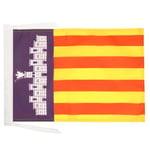 Drapeau Mayorque 45x30cm - PAVILLON de Mallorca - Espagne 30 x 45 cm haute qualité - AZ FLAG