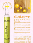 Salerm Cosmetics Kera Liss avec kératine termoactivable 4 uni x 10 ml