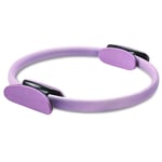 AHAI YU Pilates Circle Pilates Ring Magic Circle Yoga Ring Double Handle Resistance Ring Dual Grip Magic Exercise Fitness Circle to Burn Fat (Color : PURPLE)