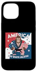 Coque pour iPhone 15 Les USA et le Jiu Jitsu Gorilla - Red White Jiu Jitsu