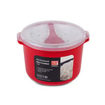 Good 2 Heat Plus Microwave Rice Cooker 2.8L,Red