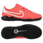 Nike Tiempo Legend 10 Club Tf Mad Energy - Hot Lava/vit Barn - Turf (Tf), storlek 38